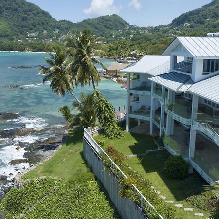 Vallonend Beachfront Villa With Excellent View Bel Ombre Exterior foto