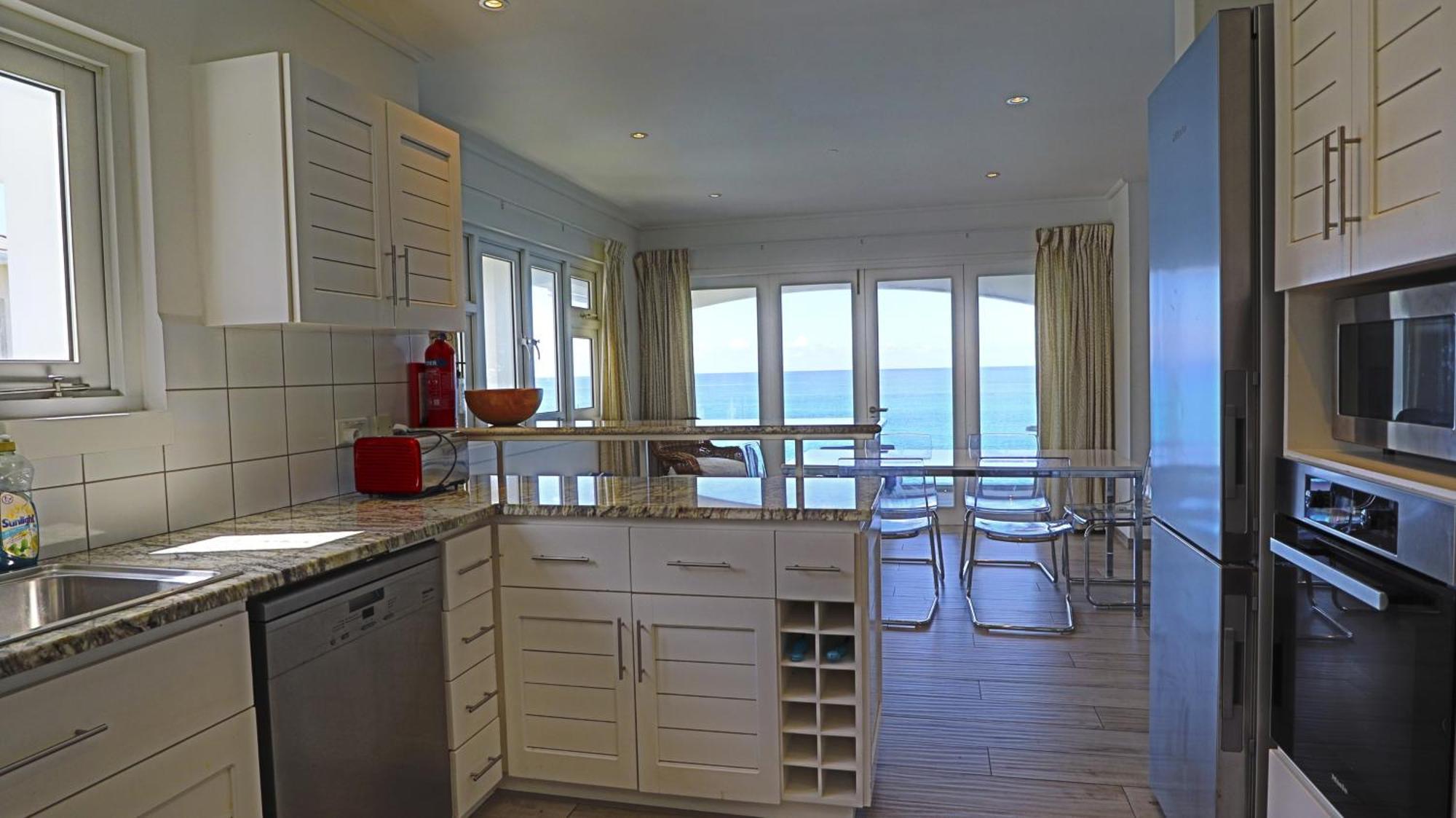 Vallonend Beachfront Villa With Excellent View Bel Ombre Exterior foto