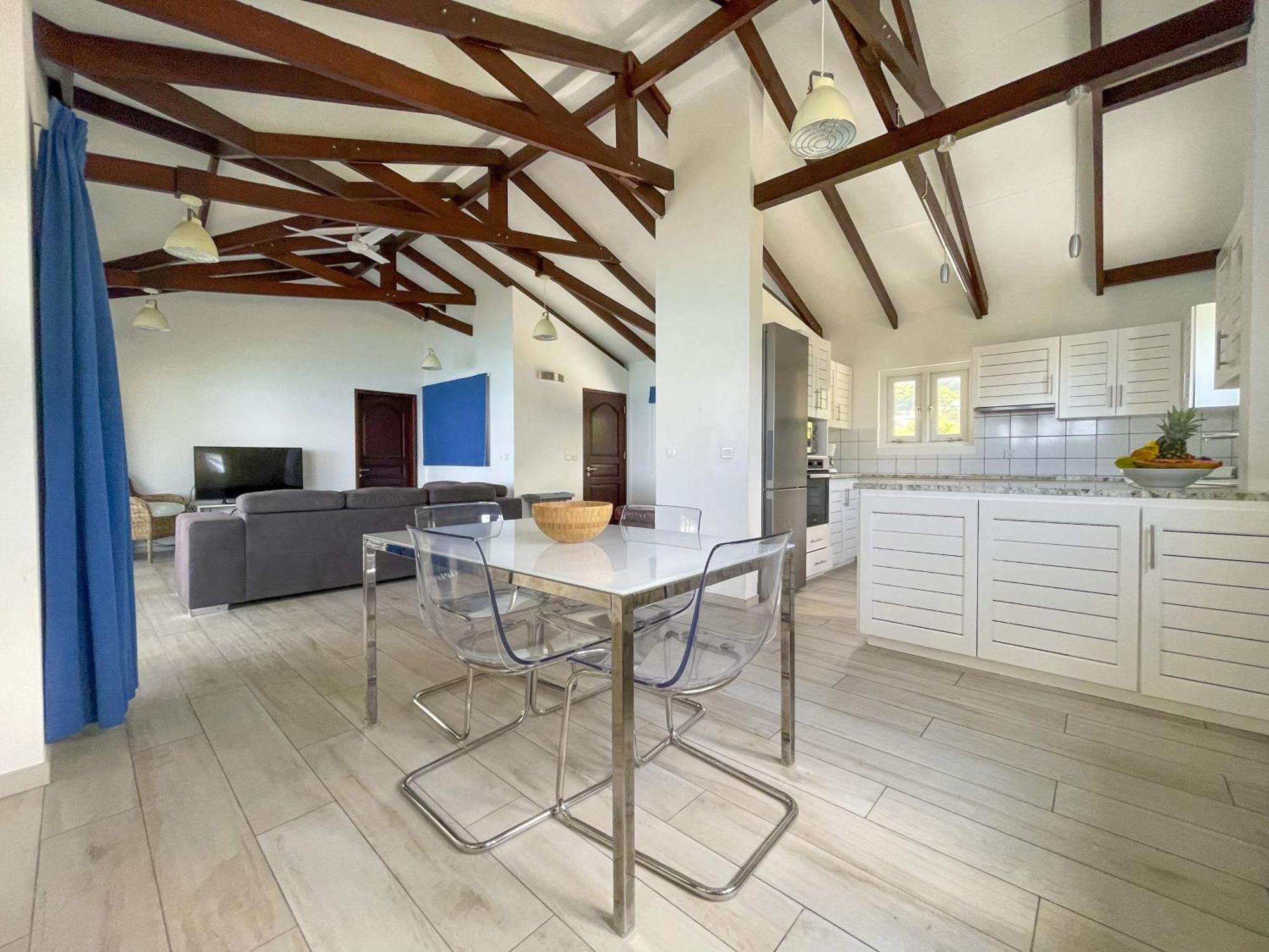 Vallonend Beachfront Villa With Excellent View Bel Ombre Exterior foto